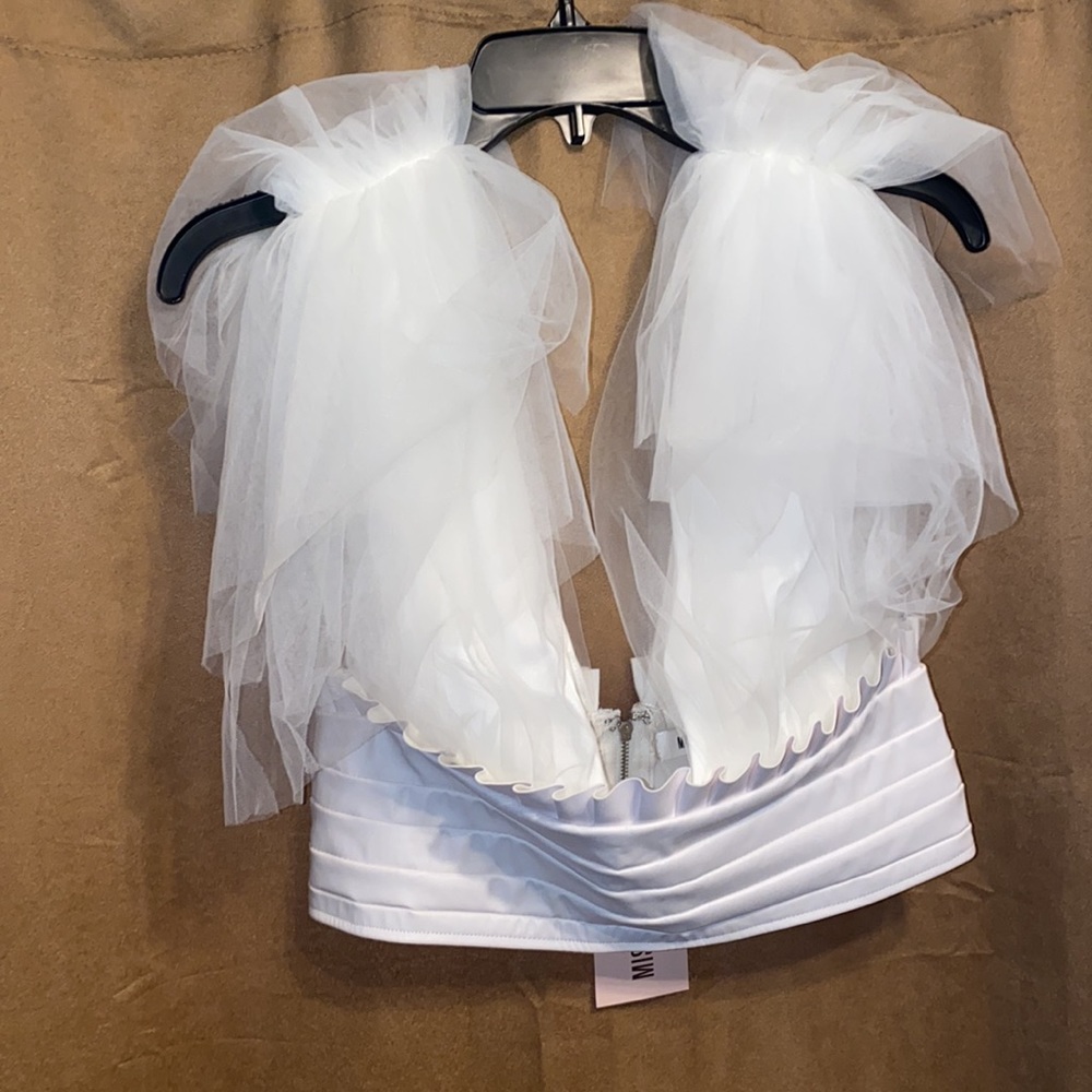 Missguided tulle top - Picture 5 of 5